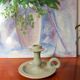 Candle holder signed by Jean Maur - Artist from La Morinerie in Beynac.