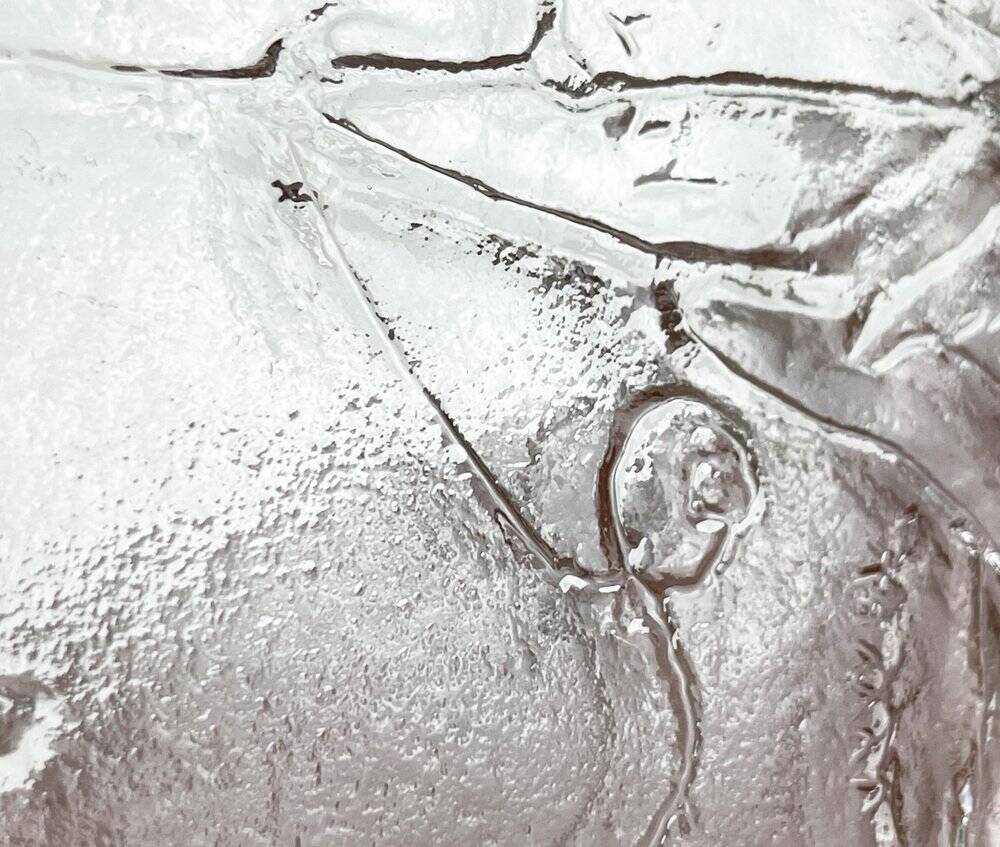 Vintage Glass Bowl from Kosta Boda