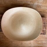 Set of 4 village stoneware plates
