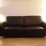 Puhlmann leather sofa with two armchairs