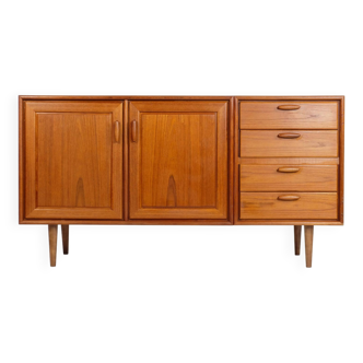 Vintage Teak Sideboard Kommode Schubladen 60er 70er Midcentury