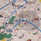 Vintage Paris school poster