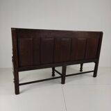 18th century Georgian oak settle bench – dated circa 1790