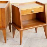 2 vintage bedside tables