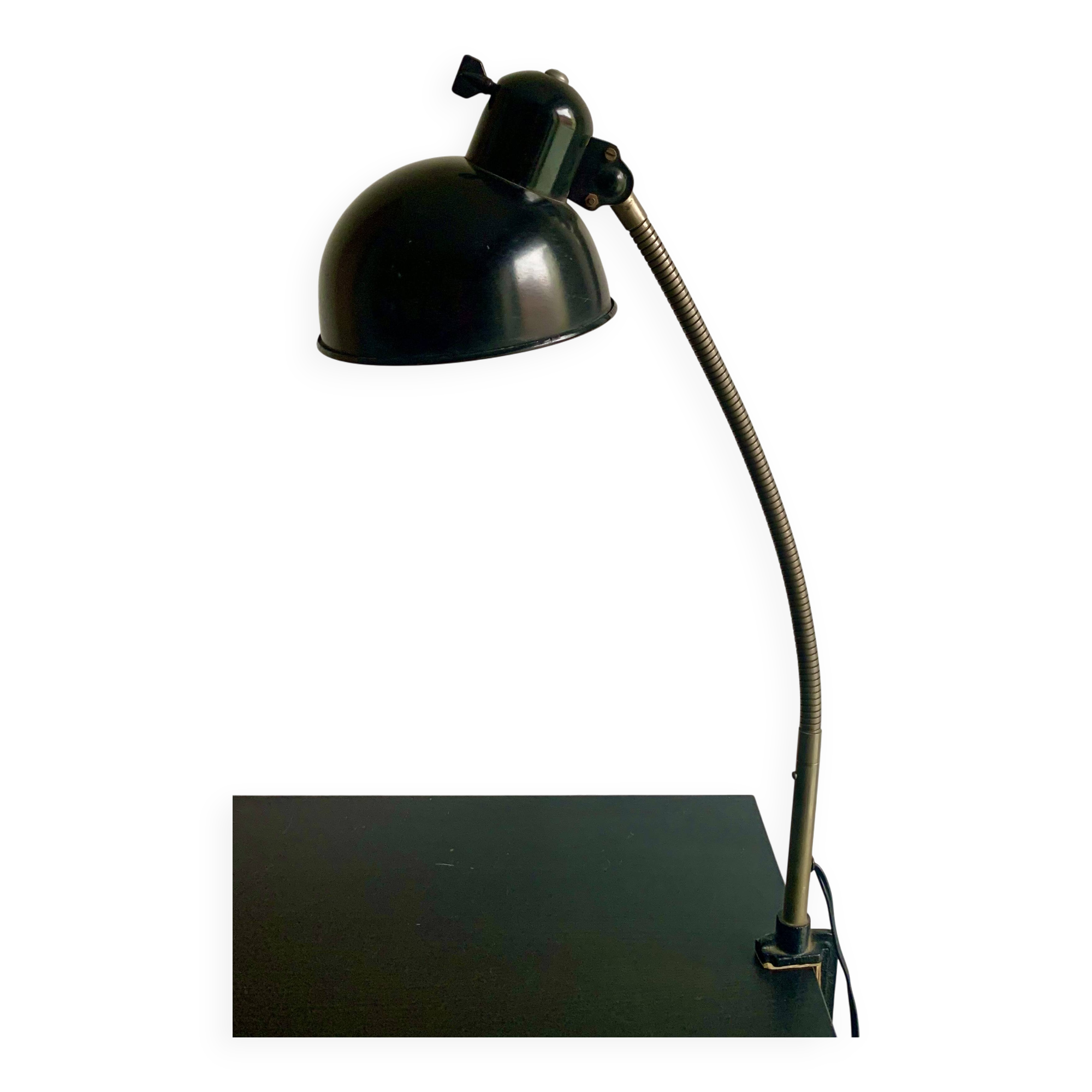 Bauhaus Table Clamp Lamp, 1940s
