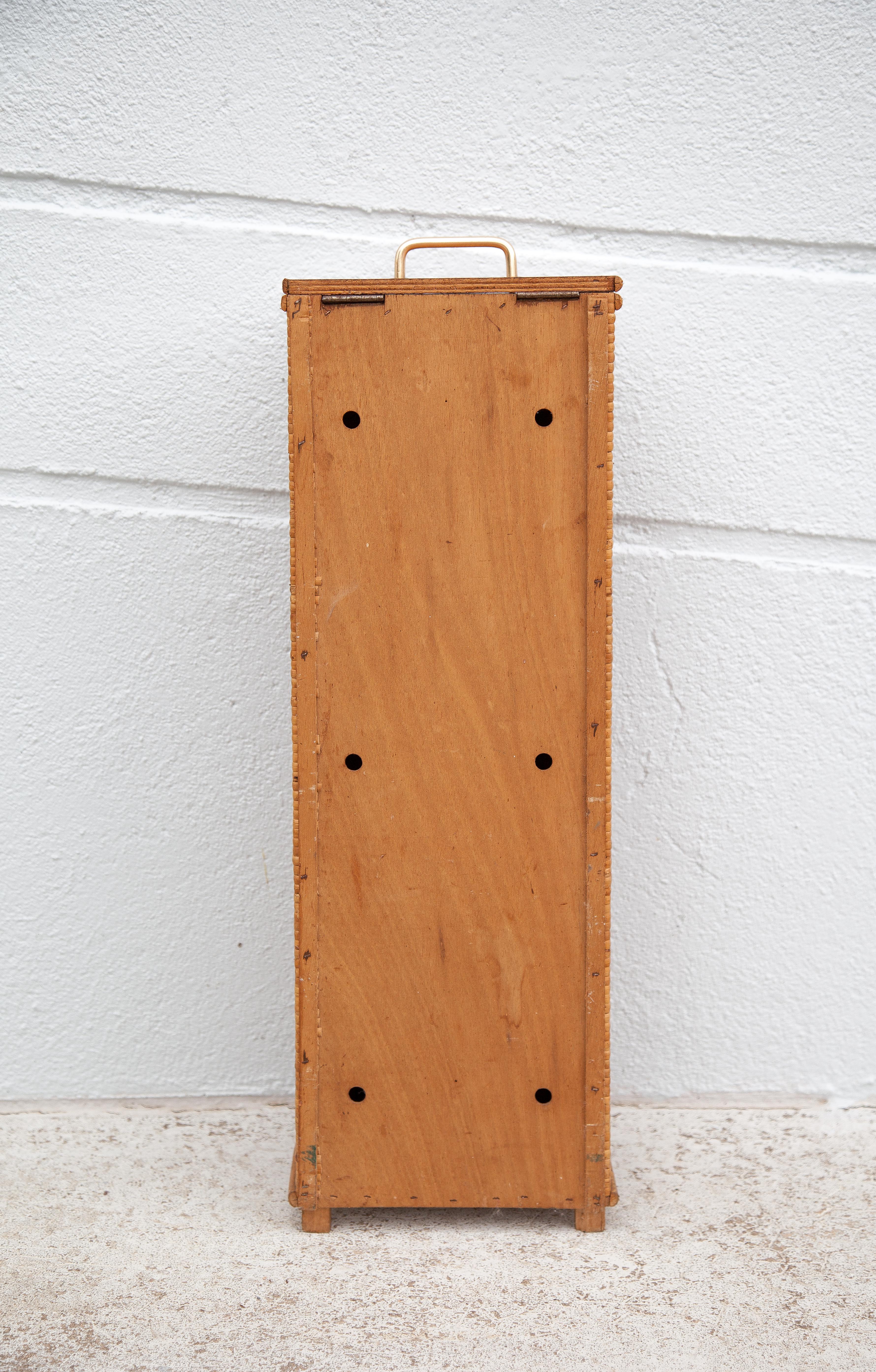 Vintage bread box, bread huche