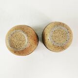 Mid century ceramic mugs, Bornholm, Denmark, 1960s.