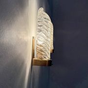 Set of 2 Barovier & Toso wall lamps sconce, 1950s Italy