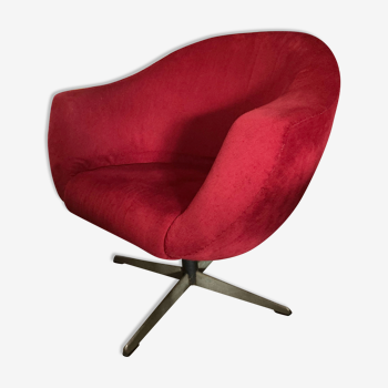 Fauteuil coquille vintage 1960