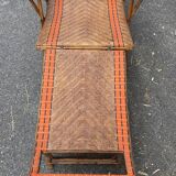 Fauteuil relax en osier