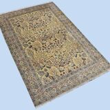 Persian Nain Iran Wool and Silk Rug Circa 1960" Handmade - 1.60 x 2.30 Meters