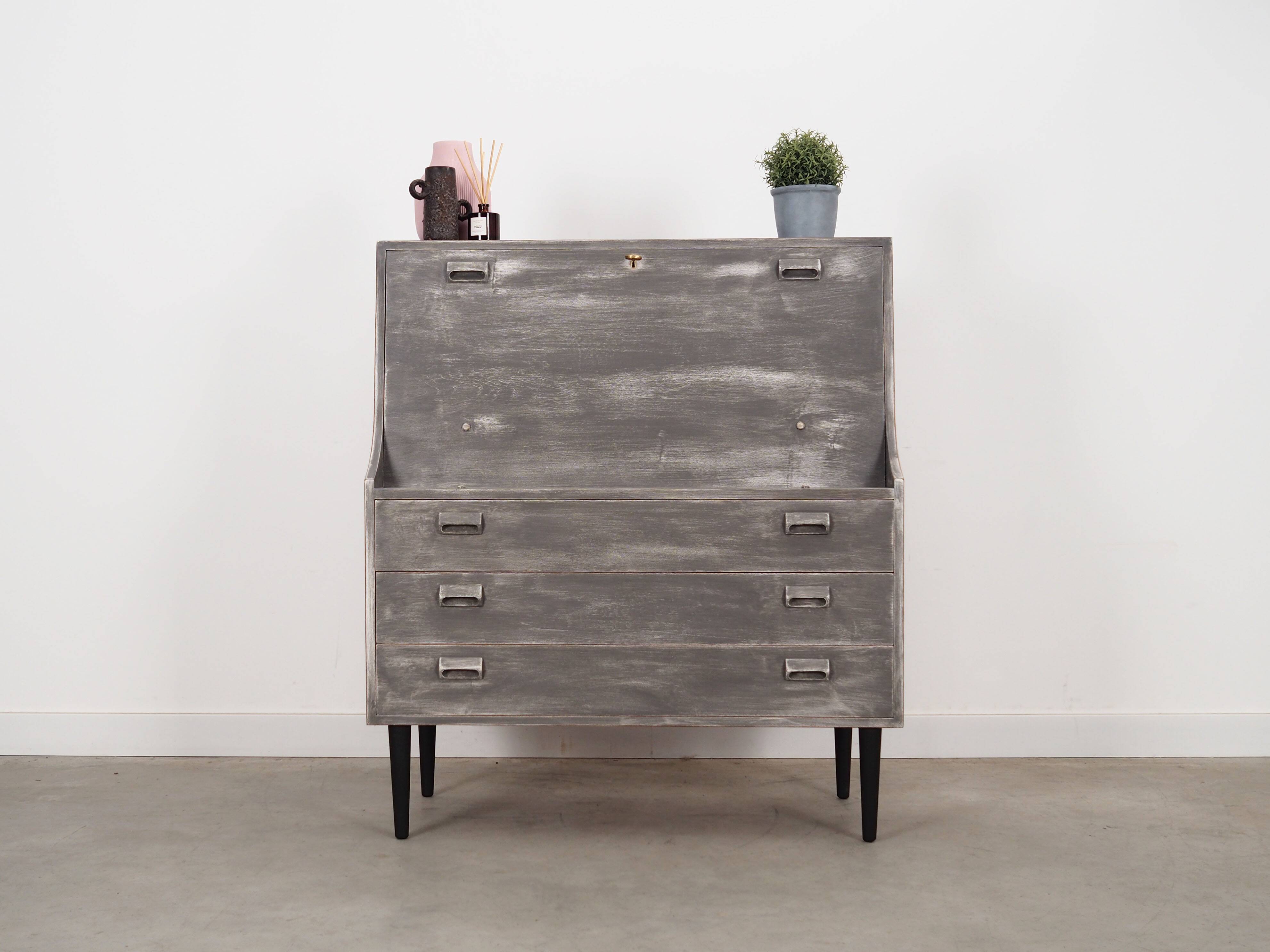 Secrétaire en frêne, design danois, années 1960, designer : Børge Mogensen, fabricant : Søborg Møbler