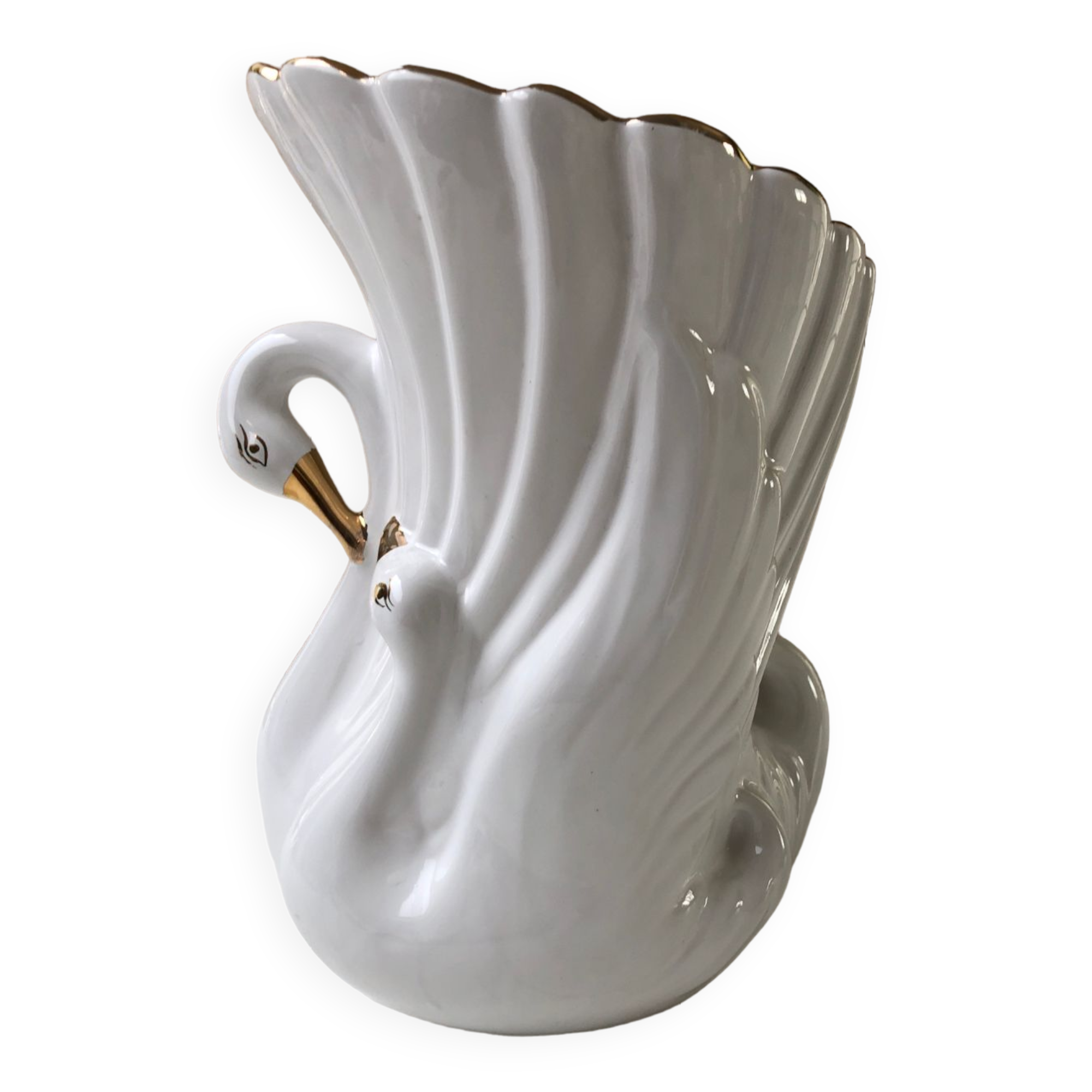 Swan vase