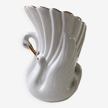 Swan vase