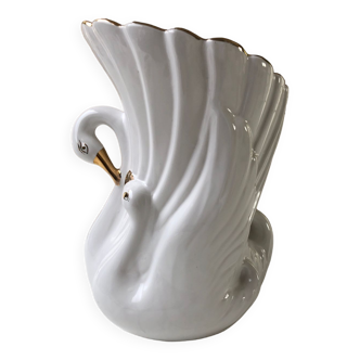 Vase cygnes