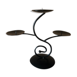 Candlestick black 3 branches candlestick