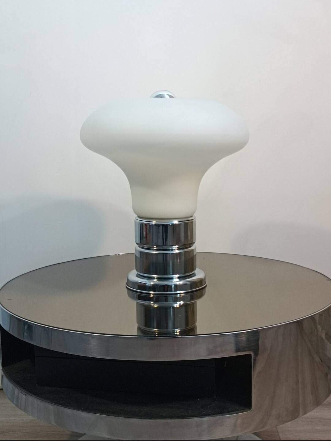 Lampe champignon design globe Murano Italie 1970s