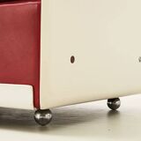 Dieter Rams 620 Series Leather Sofa for Vitsoe 1962