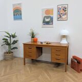 Bureau scandinave vintage en teck