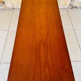 Teak coffee table in Scandinavian style, circa 1960s.