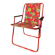Chaise pliante fleurie  70’