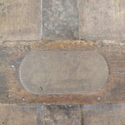 Large Vintage Travel Trunk - Locksmith Léopold Habert – 1920