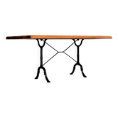 vintage dining table | painting | oak | 1950s