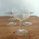 5 guilloche champagne glasses from the 1920s