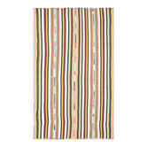 Tapis vintage turc Oushak fait main en laine et coton, années 1970
