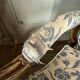 Paire De Fauteuils à La Reine Louis XV En Bois Sculpté Et « chené », XVIIIème Siècle
