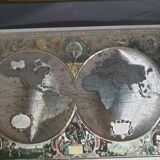 Carte du monde Hondius Hendrik