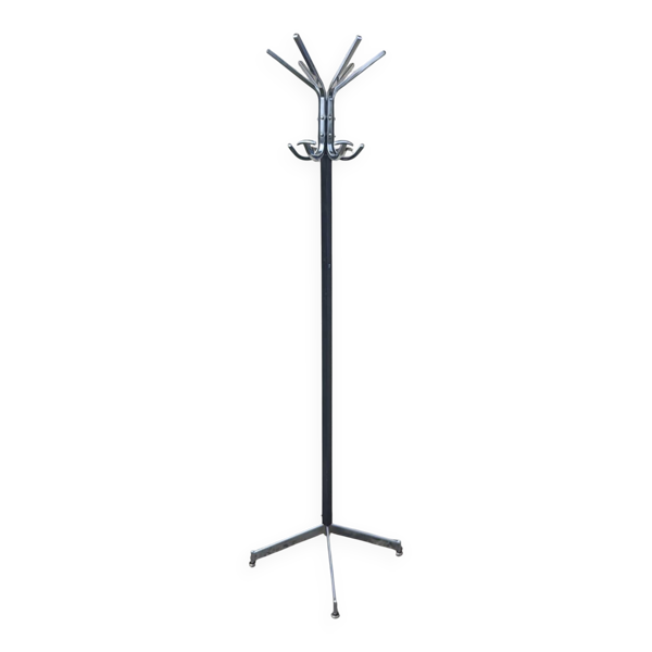 Porte-manteau vintage en acier chromé 60 70