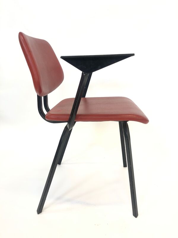 Chaise Vintage Friso Kramer Design 1960 Pays-Bas Design