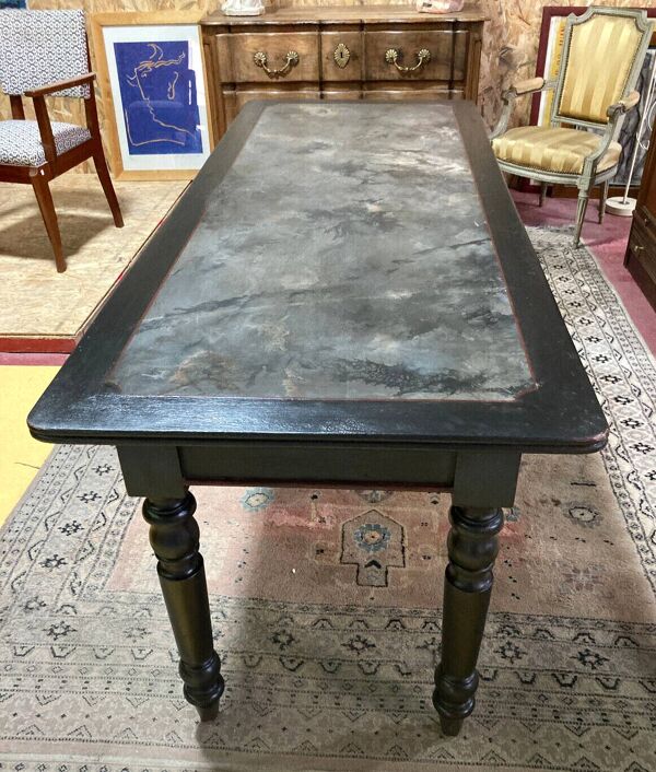 Ancienne  grande table de drapier - 190 x 75