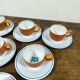 Ensemble de 6 tasses + sous tasse Villeroy et Boch Chekiang