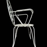 Fauteuils en fer forgé provençal des années 60, set de 6