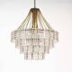 Large Vintage chandelier by Emil Stejnar for Rupert Nikoll - Austria 1960's