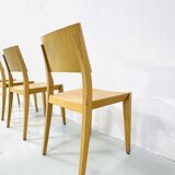Vintage Danish dining chairs, 1980s, set of 4