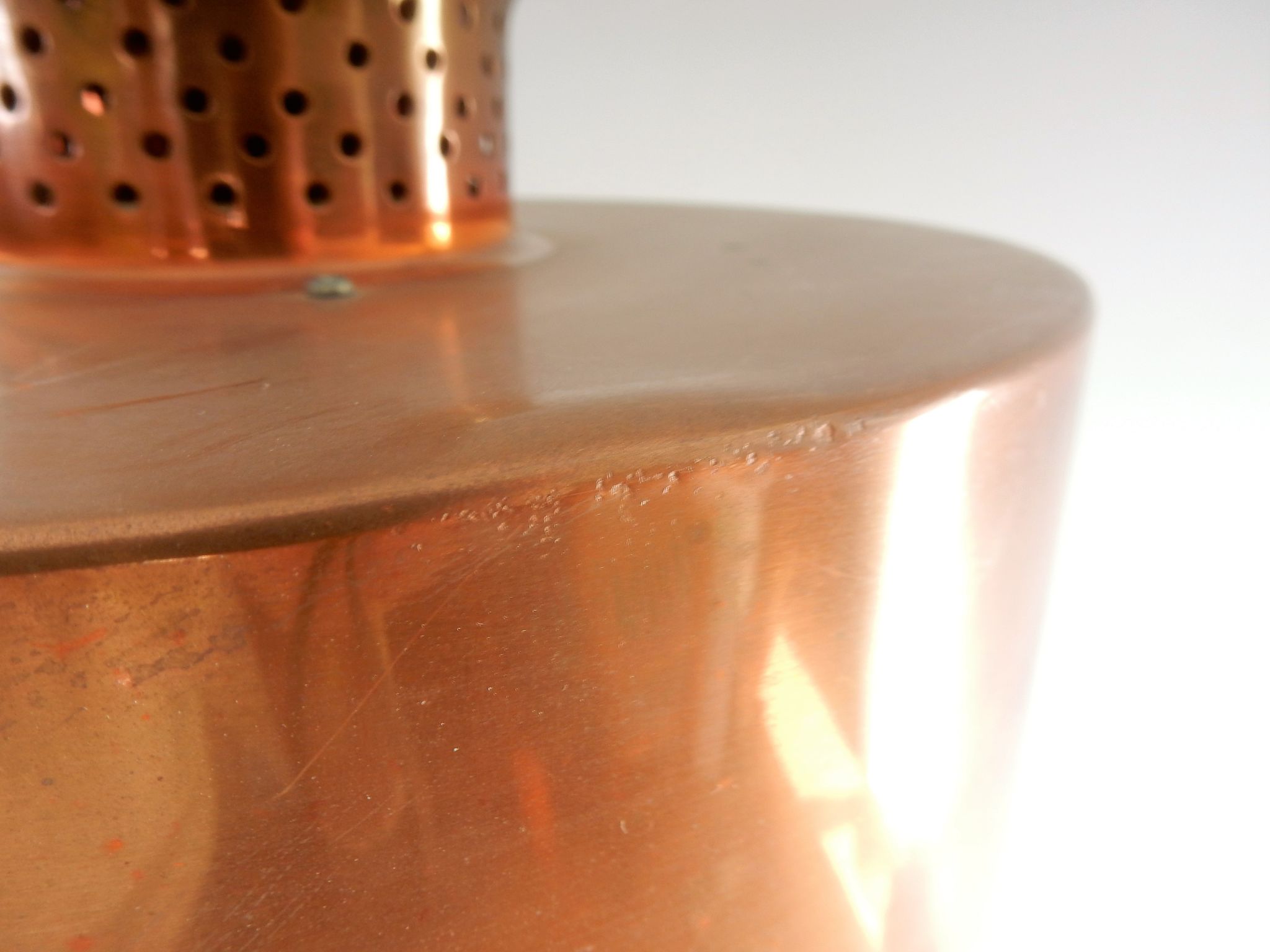 T292 copper pendant lamp by Hans-Agne Jakobsson for Markaryd, Sweden 1960's