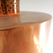T292 copper pendant lamp by Hans-Agne Jakobsson for Markaryd, Sweden 1960's