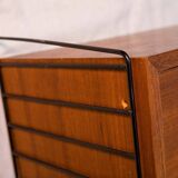 Recipient teak shelf - magazine holder by Kajsa - Nils "Nisse" Strinning for String 1960s