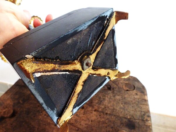 Candélabre Napoléon III, chandelier Napoléon III, porte-bougies victorien.