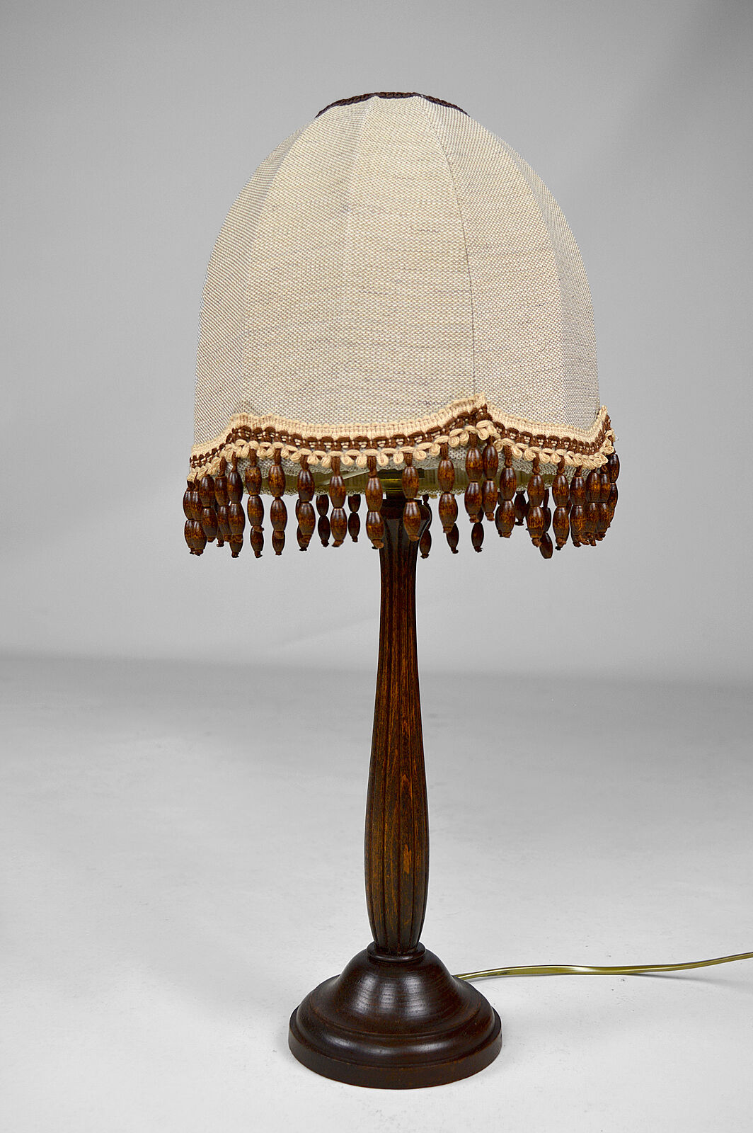Art Deco fluted foot lamp, France, circa 1925