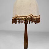 Art Deco fluted foot lamp, France, circa 1925