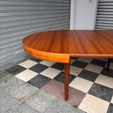 Table extensible en teck vintage