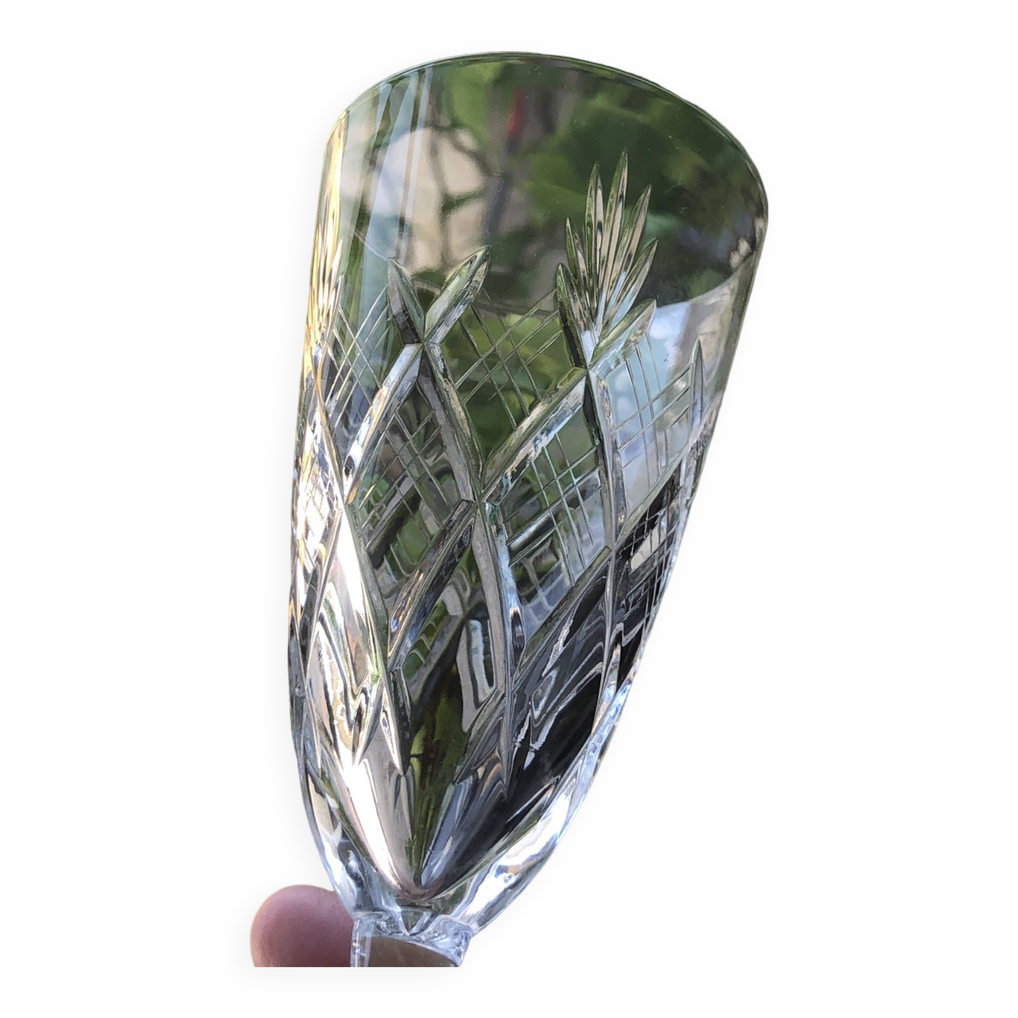 Bayel crystal champagne flutes