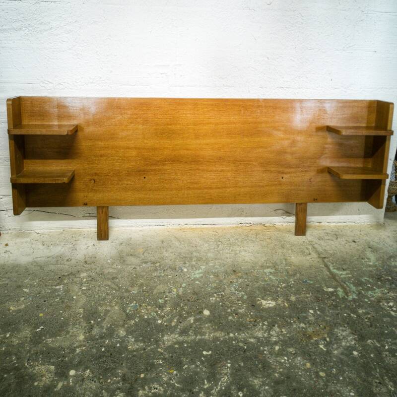 Vintage shelf headboard