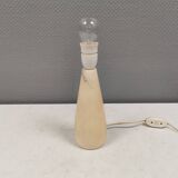 Table lamp in solid marble. Danish from the 80s.