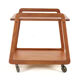 Sika mobler trolley 'Knebel' with reversible top - danisg design in teak