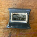 Cendrier ancien Marisa en céramique verte, Italie